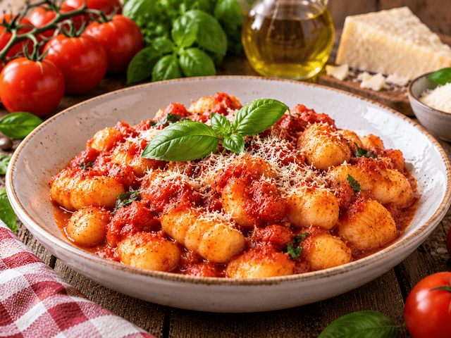 Gnocchi al Sugo: As Nuvens Italianas que Derretem na Boca